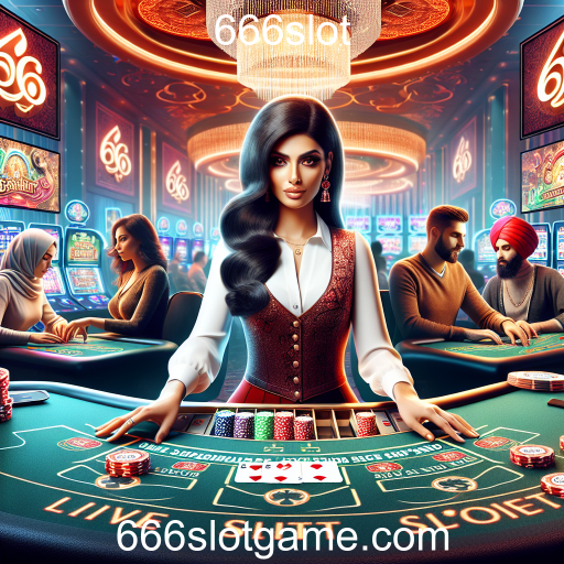 Descubra a Experiência do Casino Ao Vivo no 666slot